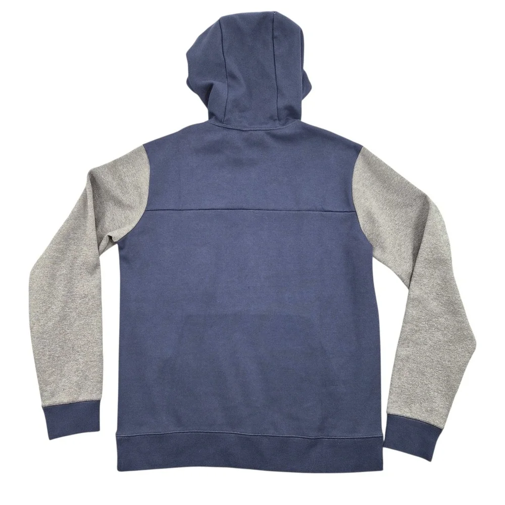 Nike BSBL Seattle Mariners Hoodie Mens Large Navy Gray Pullover MLB Sweatshirt